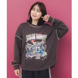 チャコールグレー | スカラーハイウェイ ヴィンテージ風プルオーバー | ScoLar