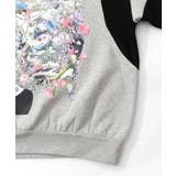 花×宇宙×アート バイカラー裏起毛プルオーバー | ScoLar | 詳細画像13 