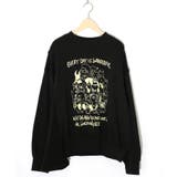 ブラック | 毎日がわんダフル柄アシメプルオーバー | ScoLar