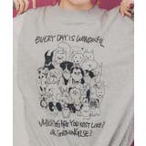 毎日がわんダフル柄アシメプルオーバー | ScoLar | 詳細画像6