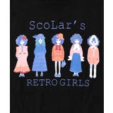 アームウォーマー付き レトロ柄裏毛プルオーバー | ScoLar | 詳細画像16 