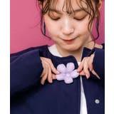 花ボタン中綿アウター | ScoLar | 詳細画像5 