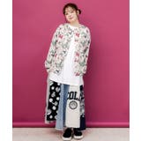 蝶総柄カーディガン | ScoLar | 詳細画像1 