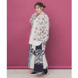 蝶総柄カーディガン | ScoLar | 詳細画像2 