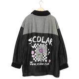 落書きモザイク柄デニム×ボアジャケット | ScoLar | 詳細画像22 