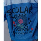 落書きモザイク柄デニム×ボアジャケット | ScoLar | 詳細画像10 