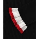 シアー×ニット 切替トップス | ScoLar | 詳細画像8