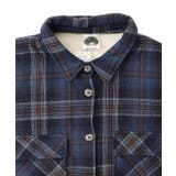 わんコレ柄ネルチェック×ボアシャツアウター | ScoLar | 詳細画像13