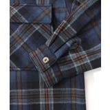 わんコレ柄ネルチェック×ボアシャツアウター | ScoLar | 詳細画像15