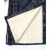 わんコレ柄ネルチェック×ボアシャツアウター | ScoLar | 詳細画像17