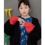 バイカラーフリンジニットカーディガン | ScoLar | 詳細画像6 