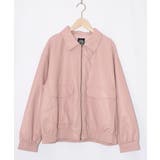 ネコ刺繍フェイクレザー×裏地ブルゾン | ScoLar | 詳細画像16 