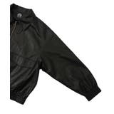 ネコ刺繍フェイクレザー×裏地ブルゾン | ScoLar | 詳細画像20 