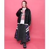 ネコ刺繍フェイクレザー×裏地ブルゾン | ScoLar | 詳細画像9 