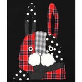 パッチワークラビルアップリケ裏毛チュニック | ScoLar | 詳細画像10 