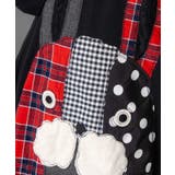 パッチワークラビルアップリケ裏毛チュニック | ScoLar | 詳細画像7 