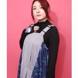 宇宙蝶柄×ジャージ生地 ジャンパースカート | ScoLar | 詳細画像12