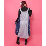 宇宙蝶柄×ジャージ生地 ジャンパースカート | ScoLar | 詳細画像13