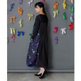 宇宙蝶柄×ジャージ生地 ジャンパースカート | ScoLar | 詳細画像7