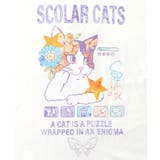 ネコちゃんのデイリールーティン柄ロンT | ScoLar | 詳細画像8 