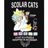 ネコちゃんのデイリールーティン柄ロンT | ScoLar | 詳細画像10 
