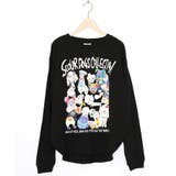 ブラック | スカラーわんちゃんコレクション柄ロンT | ScoLar