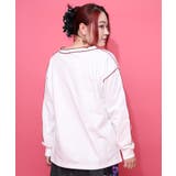 ベリーパンケーキ柄 メロー加工プルオーバー | ScoLar | 詳細画像3 