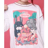 ベリーパンケーキ柄 メロー加工プルオーバー | ScoLar | 詳細画像5 