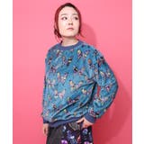 ブルー | 3柄展開両面フランネルプルオーバー | ScoLar