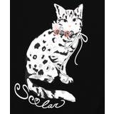 ネコ柄ミニ裏毛×起毛レース配色プルオーバー | ScoLar | 詳細画像11 