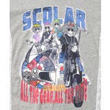 レースライン×ロック柄ミニ裏毛ワンピース | ScoLar | 詳細画像8 