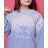 スカラーちゃん柄ヴィンテージ風プルオーバー | ScoLar | 詳細画像9 