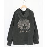 スカラーちゃん柄ヴィンテージ風パーカー | ScoLar | 詳細画像10 