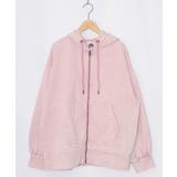 ピンク | スカラーちゃん柄ヴィンテージ風パーカー | ScoLar