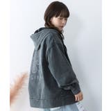 スカラーちゃん柄ヴィンテージ風パーカー | ScoLar | 詳細画像6 