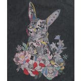 パッチワークウサギ柄ヴィンテージ風プルオーバー | ScoLar | 詳細画像10 