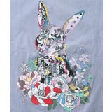 パッチワークウサギ柄ヴィンテージ風プルオーバー | ScoLar | 詳細画像12 