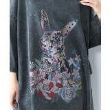 パッチワークウサギ柄ヴィンテージ風プルオーバー | ScoLar | 詳細画像8 