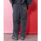 チョーク風柄コクーンパンツ | ScoLar | 詳細画像3 