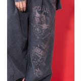 チョーク風柄コクーンパンツ | ScoLar | 詳細画像5 