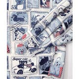 わんorにゃんスタンプ柄 ワッシャーシャツ | ScoLar | 詳細画像12 