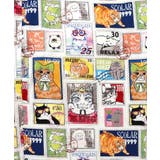 わんorにゃんスタンプ柄 バイオ加工パンツ | ScoLar | 詳細画像16 