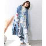 アップリケ×刺繍デニムorツイルパンツ | ScoLar | 詳細画像16 