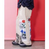 アップリケ×刺繍デニムorツイルパンツ | ScoLar | 詳細画像2 