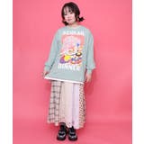 スカラーちゃんの夕食柄レイヤード風配色プルオーバー | ScoLar | 詳細画像9 