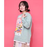 スカラーちゃんの夕食柄レイヤード風配色プルオーバー | ScoLar | 詳細画像10 