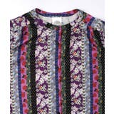 ストライプ総柄前開きシャツワンピース | ScoLar | 詳細画像18 