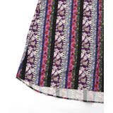 ストライプ総柄前開きシャツワンピース | ScoLar | 詳細画像21 