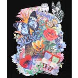 アート柄レース切替チュニック | ScoLar | 詳細画像10 