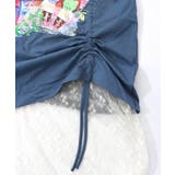 アート柄レース切替チュニック | ScoLar | 詳細画像15 